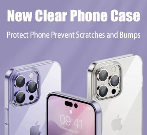 Clear Case for iPhone 16e/16/15/14/13/12/11 Pro Max Mini Plus Transparent Phone Case Thin Slim Crystal Clear Soft TPU Not Yellowing Shockproof Back Cover (for iPhone 16e) - size: iPhone 16e