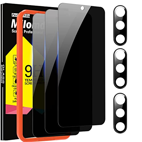 Milomdoi Privacy Screen Protector for Samsung Galaxy S23 - size: 6.1 Inch