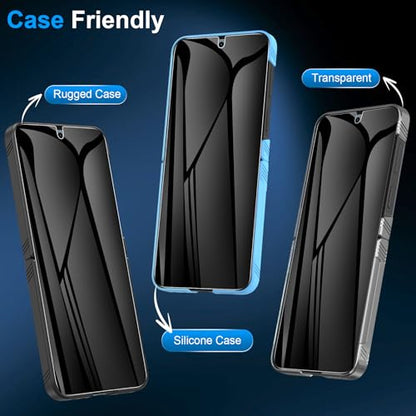LYWHL 2 Pack Z Flip 7 Privacy Screen Protector, Anti-Spy Private Flexible Inner Film [Non-Glass] for Samsung Galaxy Z Flip 7, Full Coverage, Case Friendly, Bubble Free, Anti-Scratch, Self-Healing - size: Samsung Galaxy Z Flip 7