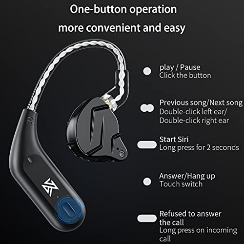 CCA KZ AZ09 IEM Bluetooth Adapter,Bluetooth 5.4 Ear-Hook Module - size: AZ09-C