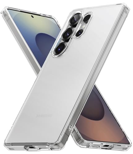 Ringke for Samsung Galaxy S25 Ultra Case [Fusion Matte Clear] | Oil & Dirt Resistant, Anti-Fingerprint Technology Prevents Oily Smudges, Frosted Coating Feels Velvety Soft - size: Galaxy S25 Ultra