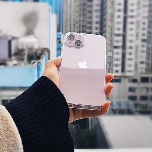 JJGoo Compatible with iPhone 13 mini Case Clear Soft Transparent Shockproof Protective Slim Thin Bumper Phone Cover for iPhone 13 mini - 5.4 inch - color: Clear