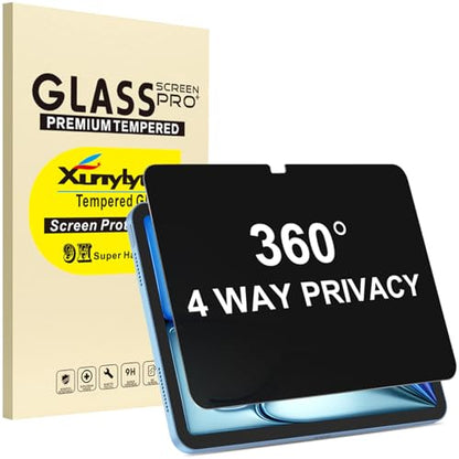 360° 4 Way Privacy Screen Protector for iPad Air 11 Inch M4 M3 M2 - color: iPad Air 11'' M4/M3/ M2