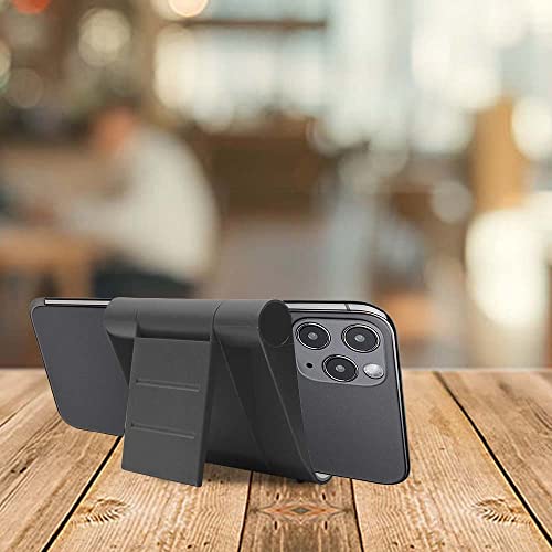 Adjustable Cell Phone Stand for Desk, Portable Phone Holder Compatible with Most iPhone, Samsung and Other Smartphones- Light Pink - color: Light Pink