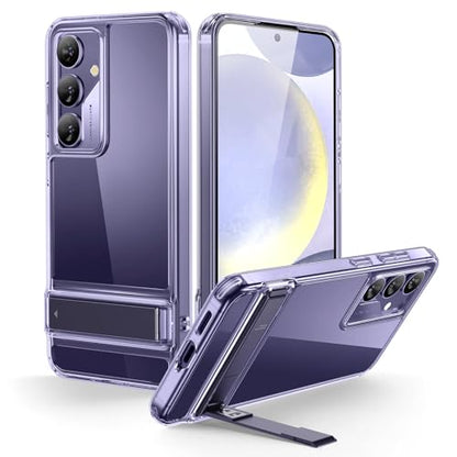 ESR for Samsung Galaxy S24 Ultra Phone Case, 3 Stand Modes Kickstand for S24 Ultra Cover, Military-Grade Drop Protection, Slim Fit, Boost Series Case, Clear Purple - color: Boost-ClearPurple