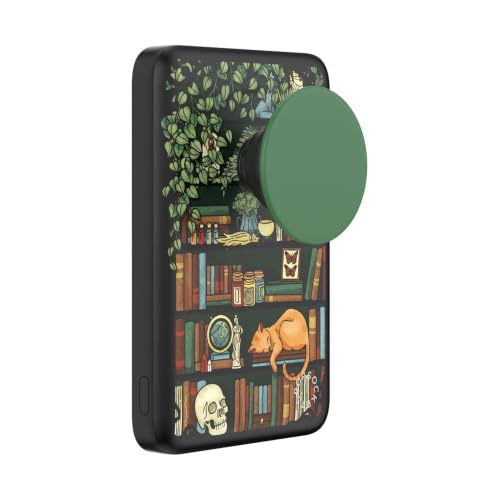 PopSockets PowerPack Phone Charger with MagSafe- Storied Shelves - color: Storied Shelves