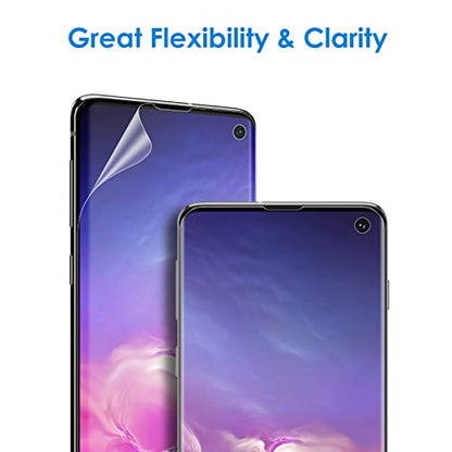 JETech TPU Screen Protector for Samsung Galaxy S10, 2-Pack - size: Galaxy S10