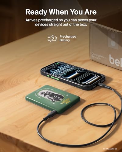 Belkin Disney Mandalorian and Grogu, Magnetic Power Bank 5000mAh Charger