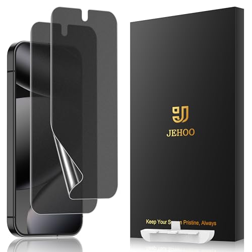 [2 Pack] Anti Glare Matte Privacy TPU Screen Protector for Google Pixel 10 Pro (Not Glass), Fingerprint Sensor Compatible, Full Adhesive Flexible Film, Easy Installation