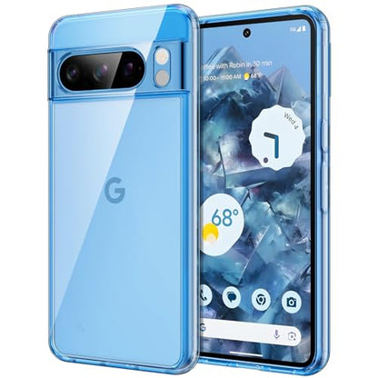 JETech Case for Google Pixel 8 Pro, Anti-Yellowing, Bay | Shockproof Protection, Scratch Resistant Hard PC Back, Durable Transparent TPU Bumper - color: Bay, size: Pixel 8 Pro