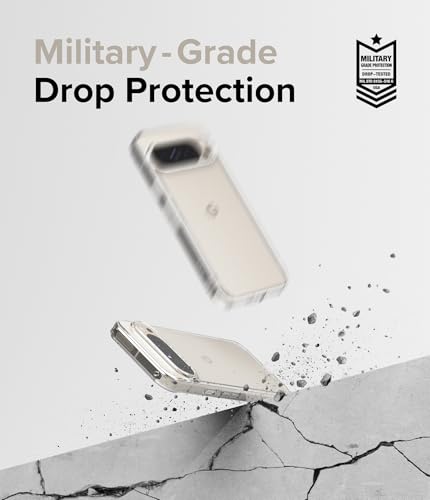 Ringke for Google Pixel 9 Pro XL Case [Fusion Matte Clear] | Oil & Dirt Resistant, Anti-Fingerprint Technology Prevents Oily Smudges, Frosted Coating Feels Velvety Soft - size: Pixel 9 Pro XL
