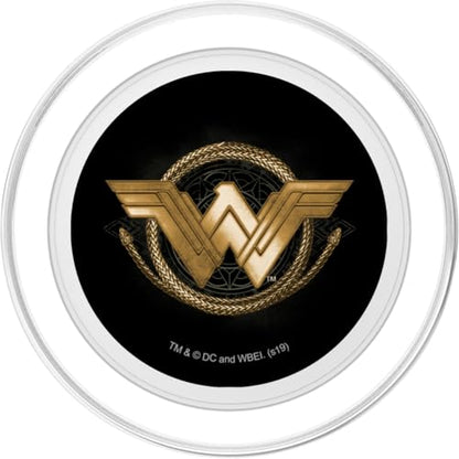 Wonder Woman Movie Golden Lasso Logo PopSockets PopGrip for MagSafe - style: Magnetic PopGrip