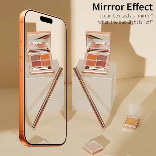 2 Pack Mirror Privacy Screen Protector for iPhone 17 Pro Max - color: Silver iPhone 17 pro max