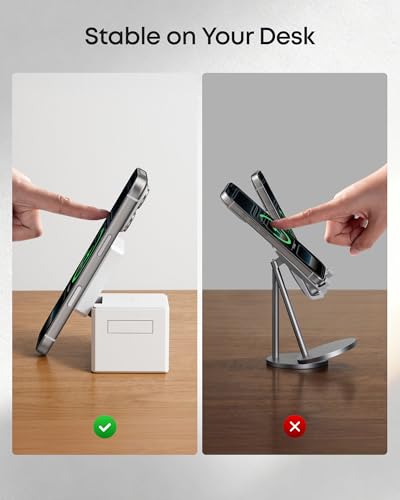 Anker 3-in-1 Cube MagSafe Compatible Qi2 15W Foldable Charging Station - color: Aurora White