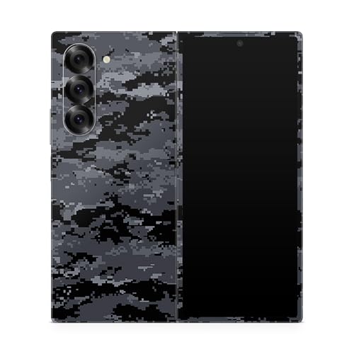 Phone Skin Compatible with Samsung Galaxy Z Fold 6 - Digital Camo - Premium 3M Vinyl Protective Wrap Decal Cover - Easy to Apply | Crafted in The USA by MightySkins - color: Digital Camo, style: Matte Finish