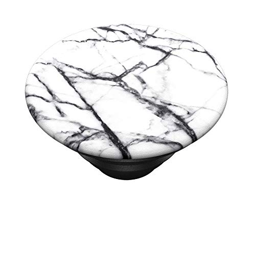 PopSockets Adhesive Phone Grip, Holder- Dove White Marble - color: Dove Marble, size: small