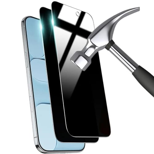 2Pieces Privacy Screen Protector, for iPhone 17 Pro Max Air 16 15 14 13 12 11 Pro Max 16e XR XS, Tempered Glass - color: For Iphone 13 Mini