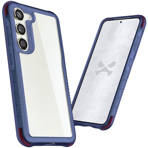 Ghostek Covert Samsung Galaxy S23 Case Clear with Military Grade Shockproof Protection, Non-Slip Grip, Protective Silicone Phone Cover Designed for 2023 Galaxy S23 (6.1") (Blue) - color: Blue [Limited], size: Galaxy S23