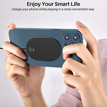 TOZO New Anti-Slip Aircraft-Grade Aluminum Wireless Charger 15W Max Fast Wireless Charging Pad Compatible with iPhone 17/17 Pro/17 Pro Max/Air/16/15/14/SE Series, Samsung Galaxy S25/S24/S23