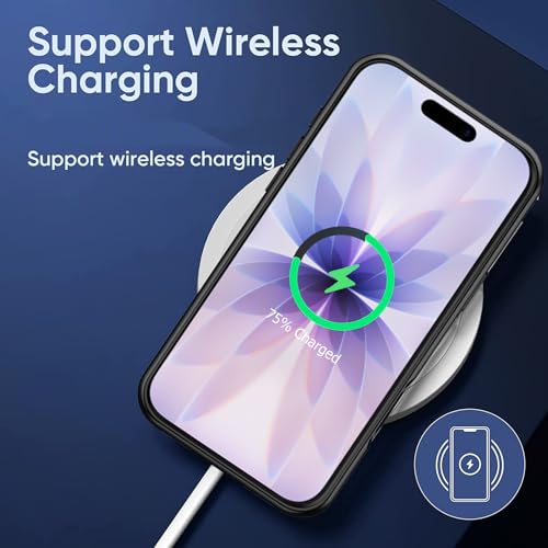 Battery Case for iPhone 17, 10000mAh High-Capacity Protective Rechargeable Extended Charger Power Case Compatible Qi Magsafe with iPhone 17 (6.3 inch) Wireless Charging Case Support Carplay (Black) - size: iPhone 17