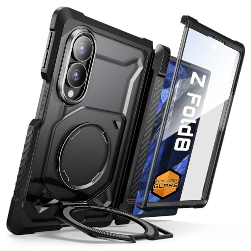 SUPCASE for Galaxy Z Fold 8 Case with Tempered Glass Screen Protector - size: Galaxy Z Fold 8
