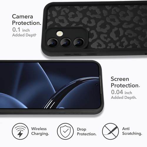 Compatible with Samsung Galaxy S25 Plus Case, Black - color: Black, size: Samsung Galaxy S25 Plus