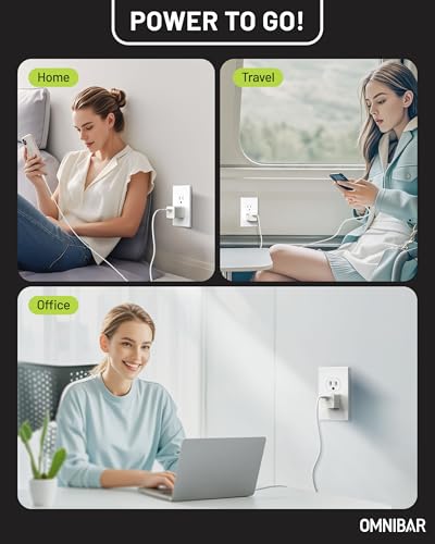 2-Pack 20W USB C Charger, Compact GaN PD 3.0 PPS Fast Wall Charger - color: 2-Pack 20W Black & White