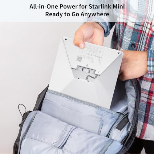 Starlink Mini Battery Pack,99Wh Power Bank,USB-C in/Out,LinkPower 1