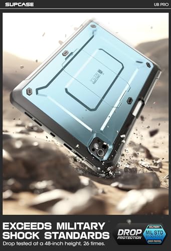 SUPCASE for iPad Pro 11 inch Case M5/M4 2025/2024 with Pencil Holder Arctic - color: Arctic, size: iPad Pro 11"