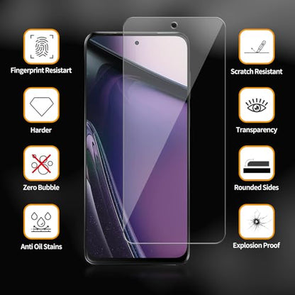 3 Pack for Motorola Moto G Stylus 5G (2023) [5G Model Only] [Not Fit for 2020-2022 Version] Tempered Glass Screen Protector, Scratch-Proof, Bubble-Free,HD Transparent, 9H Hardness,Bubble Free - size: Moto G Stylus 5G 2023(3 Pack)