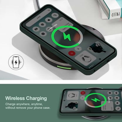 Silicone Case for Nothing Phone 3, Green - color: Green, size: Nothing Phone 3