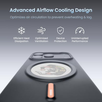 Instant Custom Case for iPhone 16 Pro Max (Black) | Battery-Free E Ink Phone Case, Personalize Your Case with Photos & AI Creations, MagSafe Compatible - color: Black, size: iPhone 16 Pro Max