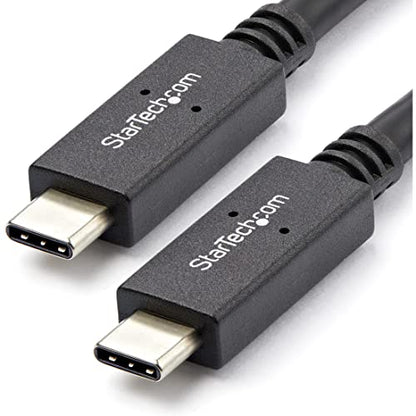 StarTech 3.3ft/1m USB-C Cable, USB 10Gbps, 100W PD, 8K 60Hz/4K 144Hz - size: 3 ft / 1m, style: USB 3.1 - C to C