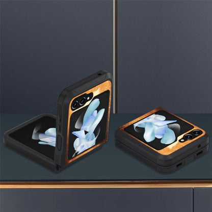 for Samsung Galaxy Z Flip 5 Case, Heavy Duty Dual Layer Hybrid Military Grade Shockproof Drop Folding Protective Cover for Samsung Galaxy Z Flip 5 5G 2023, Dolphin - color: Dolphin