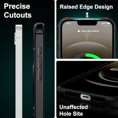 360°Magnetic Swivel Ring for iPhone 16e /17e Case-Black - color: Black, size: iPhone 16e / 17e