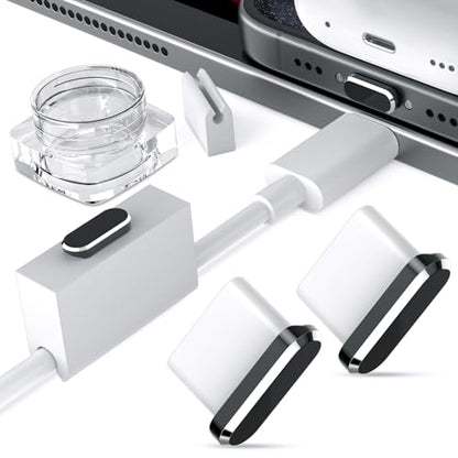 USB C Dust Plugs for iPhone 18 Pro Max 17 16 15 Plus 16e,2 Pack Anti Dust