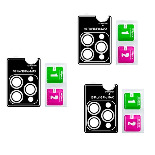 Anti-Scratch Tempered Glass Lens Protectors Matte Finish Shockproof for Phone 16 Series Camera Guard Camera Lens Cover - color: A