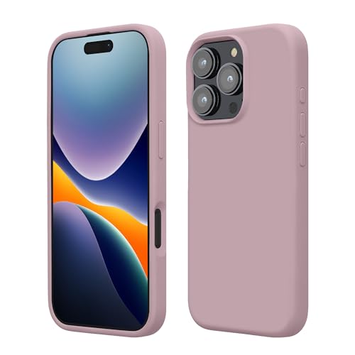 kwmobile Case Compatible with Apple iPhone 16 Pro Case - TPU Silicone Phone Cover with Soft Finish - Mauve - color: mauve, size: iPhone 16 Pro