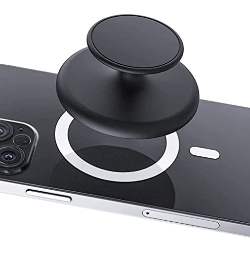 ENCASED Magnetic Phone Grip - Designed for MagSafe, iPhone 16/15 Pro Max and iPhone 14/13/12 Cases and Accessories (2-in-1 Holder + Kickstand)