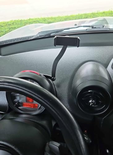 iJDMTOY Behind Tachometer Phone Holder for MINI Cooper Gen2 R55/R56/R60/R61