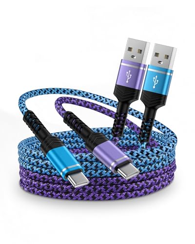 AILKIN 2-Pack USB A to USB C Cable, 6FT USB C Charging Cable Fast Charging