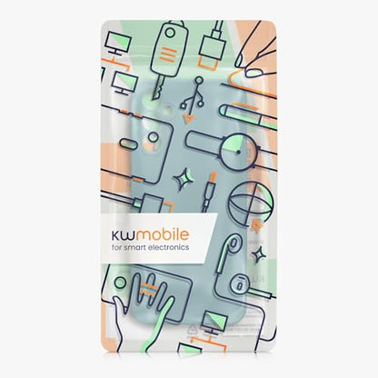 kwmobile Case Compatible with Samsung Galaxy A14 5G Case - Protective Slim TPU Phone Cover - Soft Matte Finish - Arctic Night - color: Arctic Night, size: Galaxy A14 5G