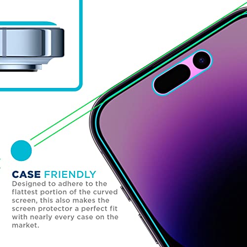 Tech Armor Privacy Glass for iPhone 14 Pro Max Screen Protector 1-Pack - size: iPhone 14 Pro Max-6.7 Inch