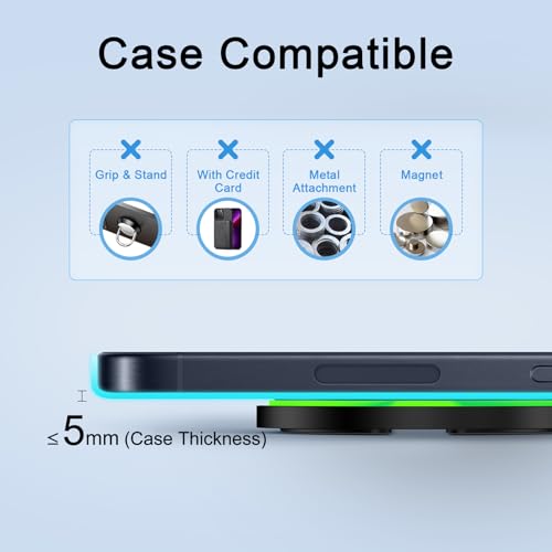 Wireless Charger Fast Charging for Samsung Galaxy S26 Ultra S25 Edge S24 FE