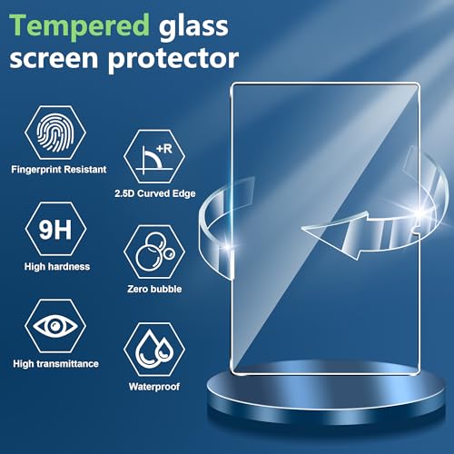 for Red Magic Nova 10.9 inch Screen Protector,9H Hardness, Anti-Scratch, Tempered Glass flim, Case Friendly,Anti-Scratch,(2PACK) - color: Red Magic Nova