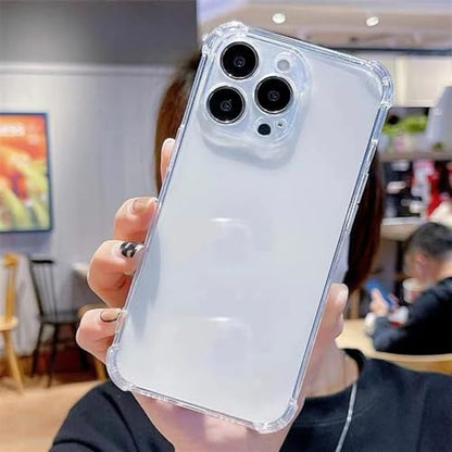 Clear Phone Case for iPhone - Transparent Protective Cover with Anti-Yellowing Technology and Shock-Absorbing Corners Crystal Phone Case - iPhone 13 Pro - size: iPhone 13 Pro