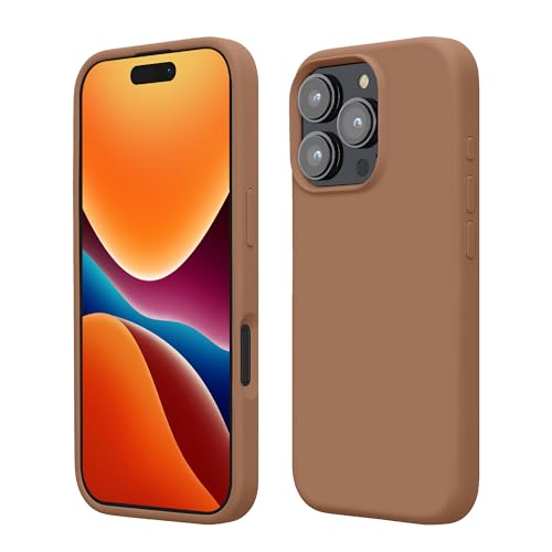 kwmobile Case Compatible with Apple iPhone 16 Pro Case - TPU Silicone Phone Cover with Soft Finish - Cappuccino - color: Cappuccino, size: iPhone 16 Pro