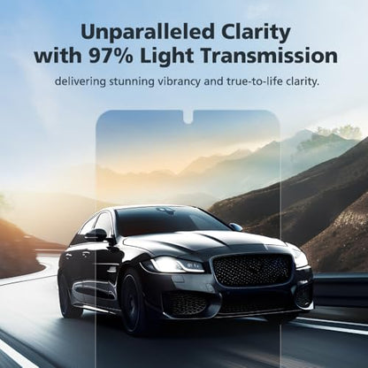2 Pack Premium AR Screen Protector Compatible with iPhone 17 Air, Anti-Reflection & Ultra HD Clear [PET Hybrid Film] Fingerprint-Resistant, Easy Installation with Alignment Jig - size: iPhone 17 Air