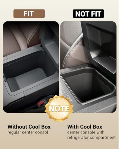 Compatible with Toyota Land Cruiser 250 Center Console Tray for Toyota Land Cruiser Accessories for 2024 2025 Toyota Land Cruiser 1958/Land Cruiser Middle Console Tray Double Layer (Not Fit Cool Box) - size: 3) Land Cruiser 2024-2027 Double Layer Tray