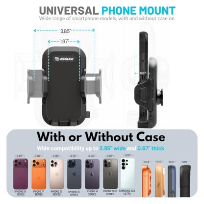 Cup Holder Phone Mount, 15-Inch Adjustable Gooseneck Car Holder